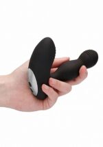 Remote controlled e-stim & vibrating prostate massager - black - obrazek 7