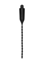 E-stimulation vibrating urethral sounding plug - black - obrazek 7