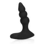 Beaded vibrating anal plug with remote control - obrazek 5