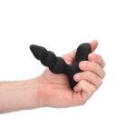 Beaded vibrating anal plug with remote control - obrazek 12