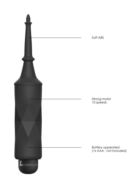 Circe - abs bullet with sleeve - 10-speeds - black - obrazek 5