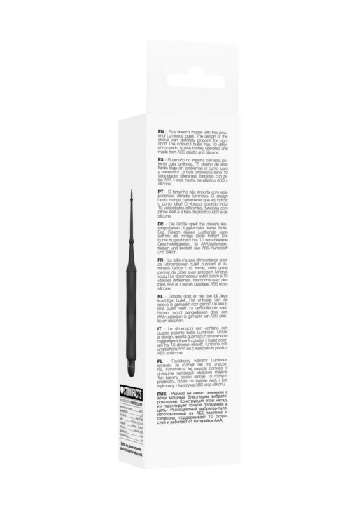 Circe - abs bullet with sleeve - 10-speeds - black - obrazek 7
