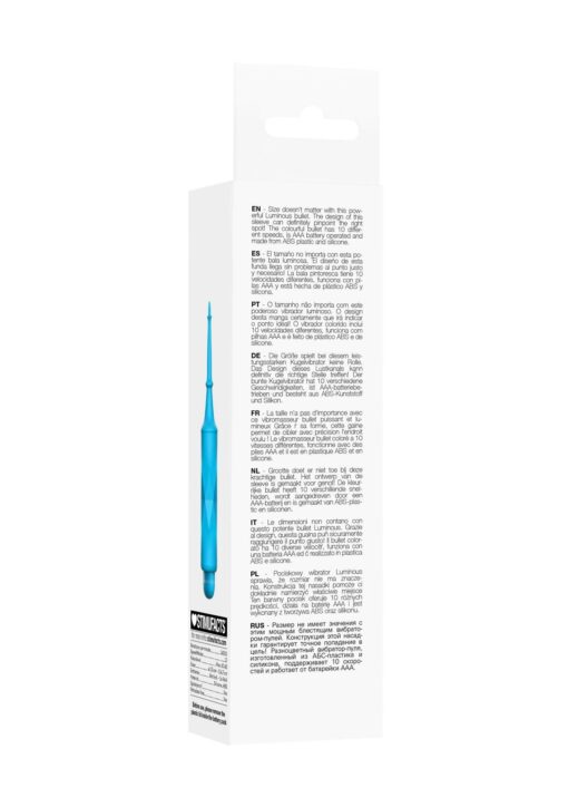 Circe - abs bullet with sleeve - 10-speeds - turqiose - obrazek 7