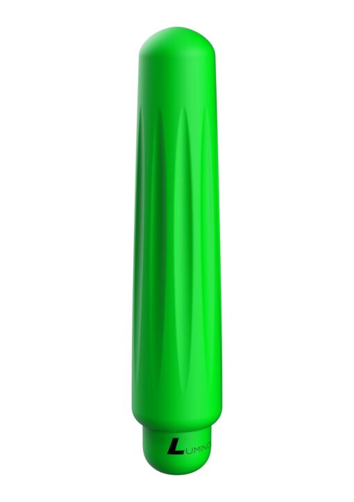 Delia - abs bullet with sleeve - 10-speeds - green - obrazek 3