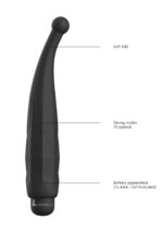 Lyra - abs bullet with sleeve - 10-speeds - black - obrazek 6