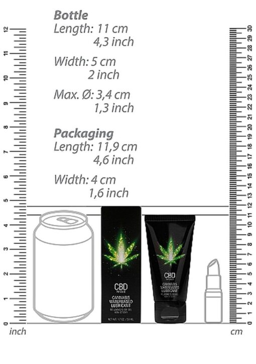 Cbd cannabis waterbased lubricant - 50 ml - obrazek 4