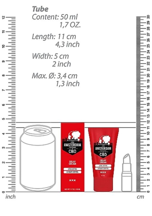 Original cbd from amsterdam - delay cream - 50 ml - obrazek 4