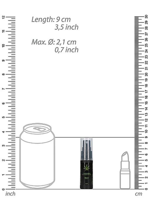 Cannabis with hemp seed oil - delay spray - 15 ml - obrazek 2