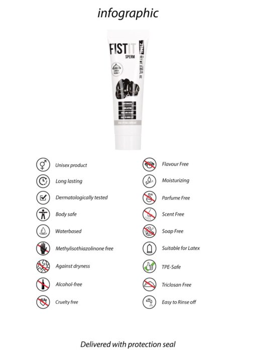 Sperm-like lubricant - 0.8 fl oz / 25 ml - obrazek 4