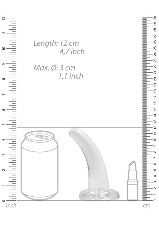 Non realistic dildo with suction cup - 4,5"/ 11,5 cm - obrazek 5