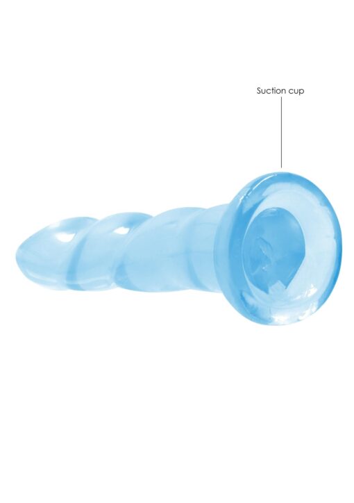 Non realistic dildo with suction cup - 7"/ 17 cm - obrazek 4