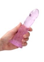Non realistic dildo with suction cup - 7"/ 17 cm - obrazek 3