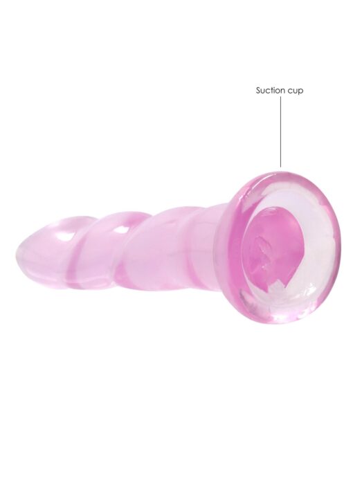 Non realistic dildo with suction cup - 7"/ 17 cm - obrazek 4