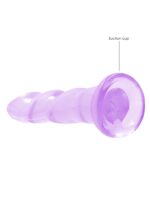 Non realistic dildo with suction cup - 7"/ 17 cm - obrazek 4