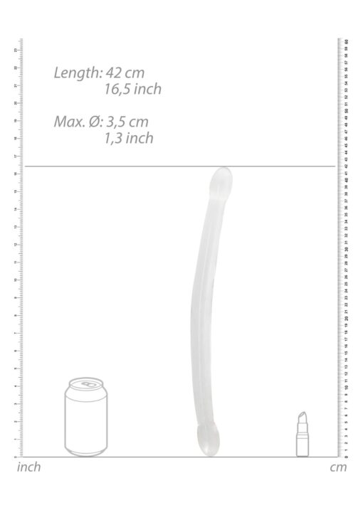 Non realistic double dong - 17"/ 42 cm - obrazek 4