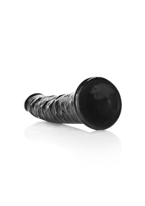 Slim realistic dildo with suction cup - 6"/ 15,5 cm - obrazek 5