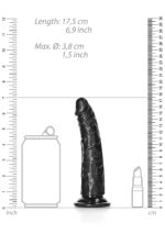 Slim realistic dildo with suction cup - 6"/ 15,5 cm - obrazek 7