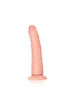 Slim realistic dildo with suction cup - 6"/ 15,5 cm - obrazek 3