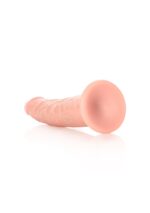 Slim realistic dildo with suction cup - 6"/ 15,5 cm - obrazek 5