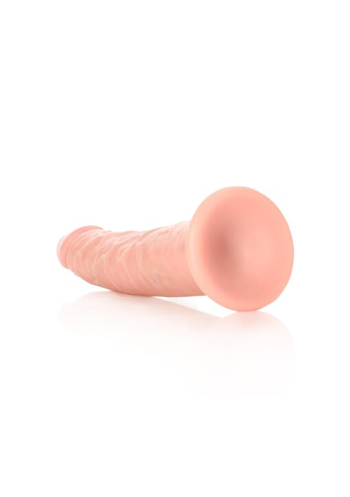 Slim realistic dildo with suction cup - 6"/ 15,5 cm - obrazek 5