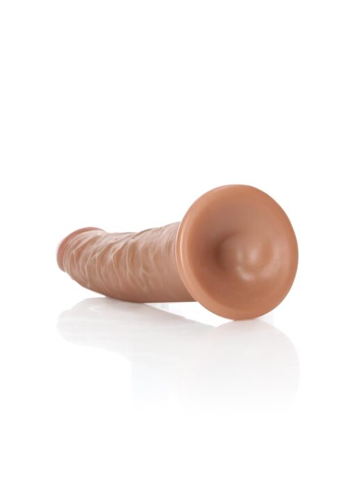 Slim realistic dildo with suction cup - 6"/ 15,5 cm - obrazek 6