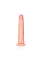 Slim realistic dildo with suction cup - 7"/ 18 cm - obrazek 2