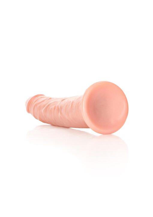 Slim realistic dildo with suction cup - 7"/ 18 cm - obrazek 6