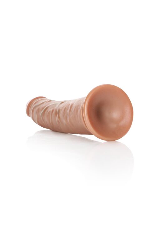 Slim realistic dildo with suction cup - 7"/ 18 cm - obrazek 6