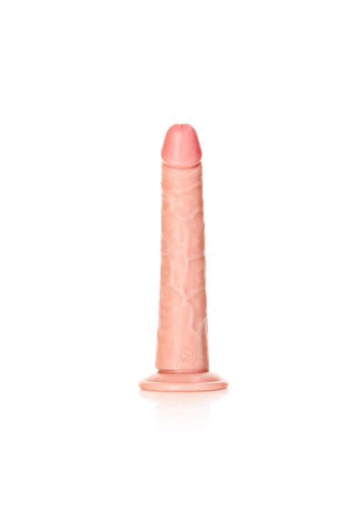 Slim realistic dildo with suction cup - 8"/ 20,5 cm - obrazek 2