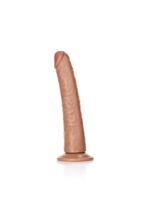 Slim realistic dildo with suction cup - 8"/ 20,5 cm - obrazek 4