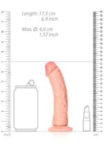 Curved realistic dildo with suction cup - 6"/ 15,5 cm - obrazek 7