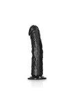 Curved realistic dildo with suction cup - 8"/ 20,5 cm - obrazek 3