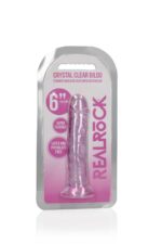 Straight realistic dildo with suction cup - 6' / 14,5 - obrazek 2