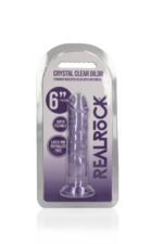 Straight realistic dildo with suction cup - 6' / 14,5 - obrazek 2