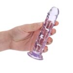 Straight realistic dildo with suction cup - 6' / 14,5 - obrazek 4