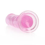 Straight realistic dildo with suction cup - 7' / 18 - obrazek 2