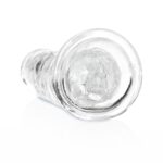 Straight realistic dildo with suction cup - 7' / 18 - obrazek 5