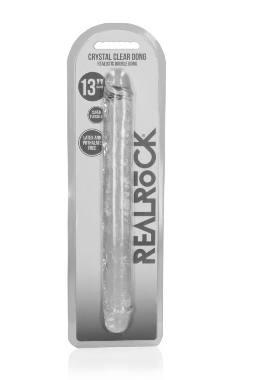 Realistic double dong - 13' / 34 cm - obrazek 2