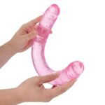 Realistic double dong - 18' / 45 cm - obrazek 3