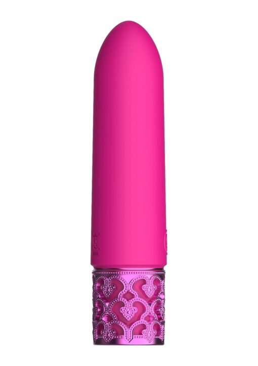 Imperial - rechargeable silicone bullet - pink - obrazek 3