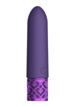 Imperial - rechargeable silicone bullet - purple - obrazek 3