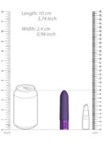 Imperial - rechargeable silicone bullet - purple - obrazek 5