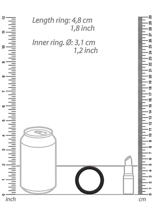 Round cock ring set - black - obrazek 6