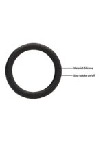 Round cock ring set - black - obrazek 9