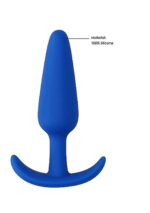 Slim butt plug - blue - obrazek 5