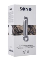No.31 - stretchy penis extension - translucent - obrazek 3