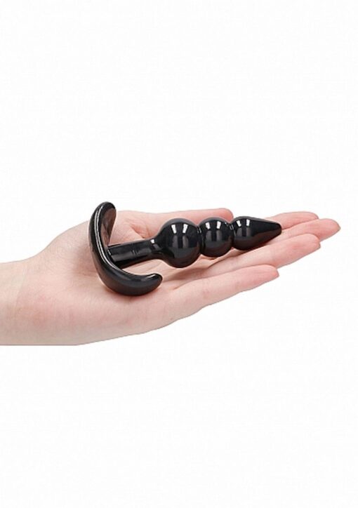 No. 80 - 4-piece butt plug set - black - obrazek 7