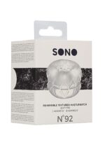 N0. 92 - reversible masturbator and bumper - transparent - obrazek 2