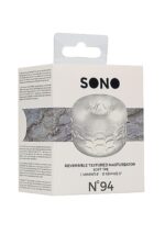 N0. 94 - reversible masturbator and bumper - transparent - obrazek 2