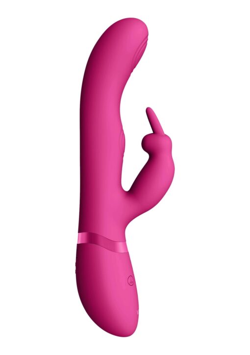 May - pulse-wave & c-spot & g-spot rabbit - pink - obrazek 2